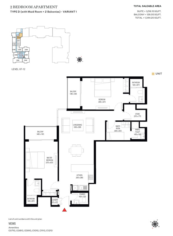 2 Bedroom